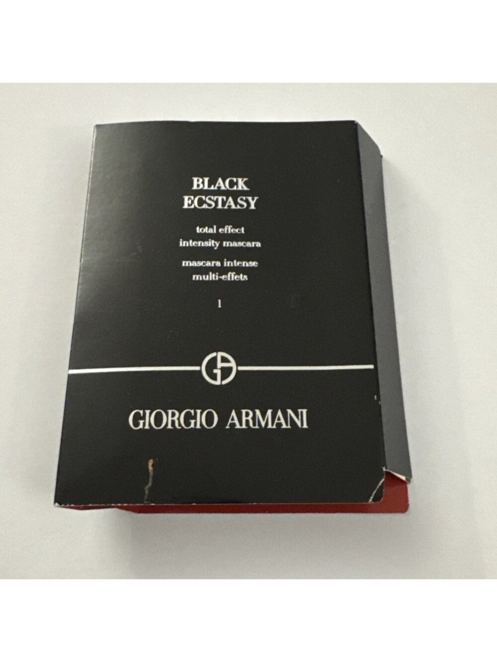 Giorgio Armani Black Ecstasy Total Effect Intensity Mascara 2ml Mini MU1